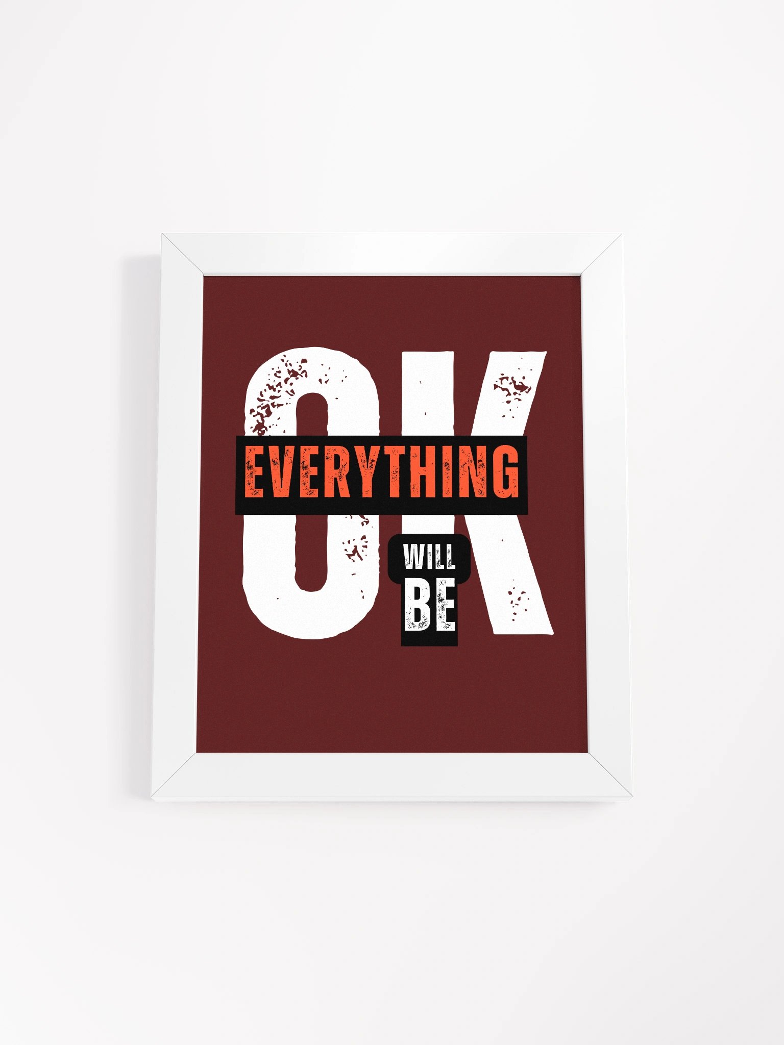 Bold Motivational Framed Poster product image (1)