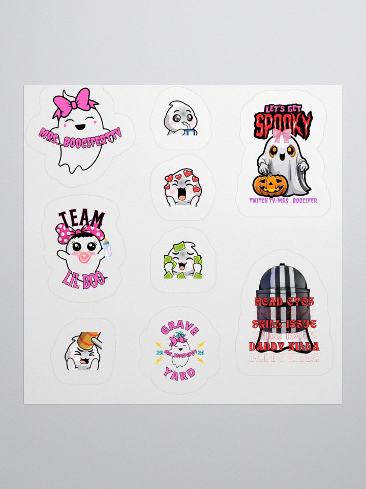 Mrs Boo stickers! product image (1)
