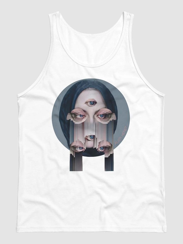 HER FISH EYE SEES ALL UNISEX TANK product image (2)
