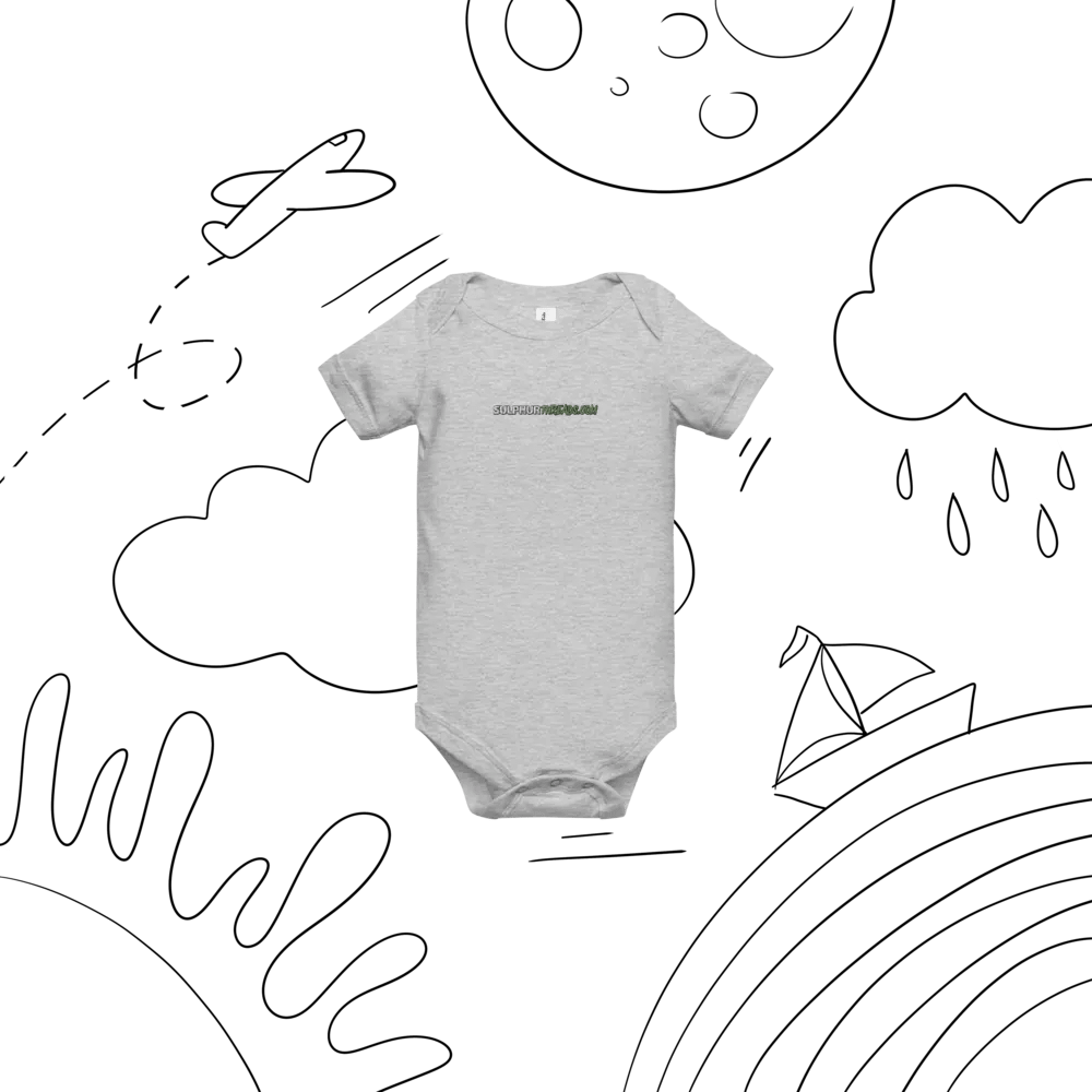 SulphurThreads Baby Embroidered Onesie product image (7)