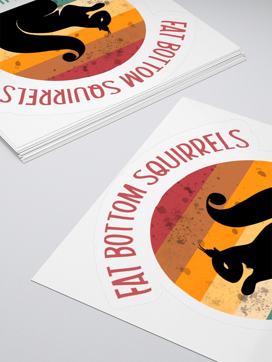 Fat Bottom Squirrels Sticker product image (4)