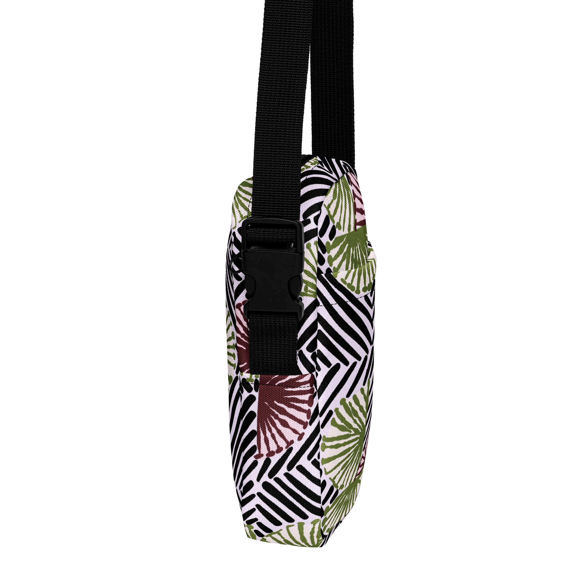 Afrococo Fan Stripes Geometric Print Crossbody product image (4)