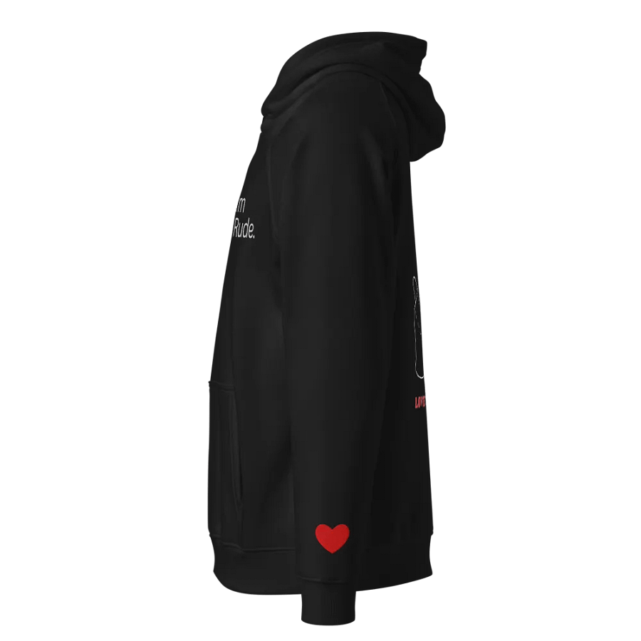 Love Me Or Leave : Eco-Friendly Hoodie product image (3)