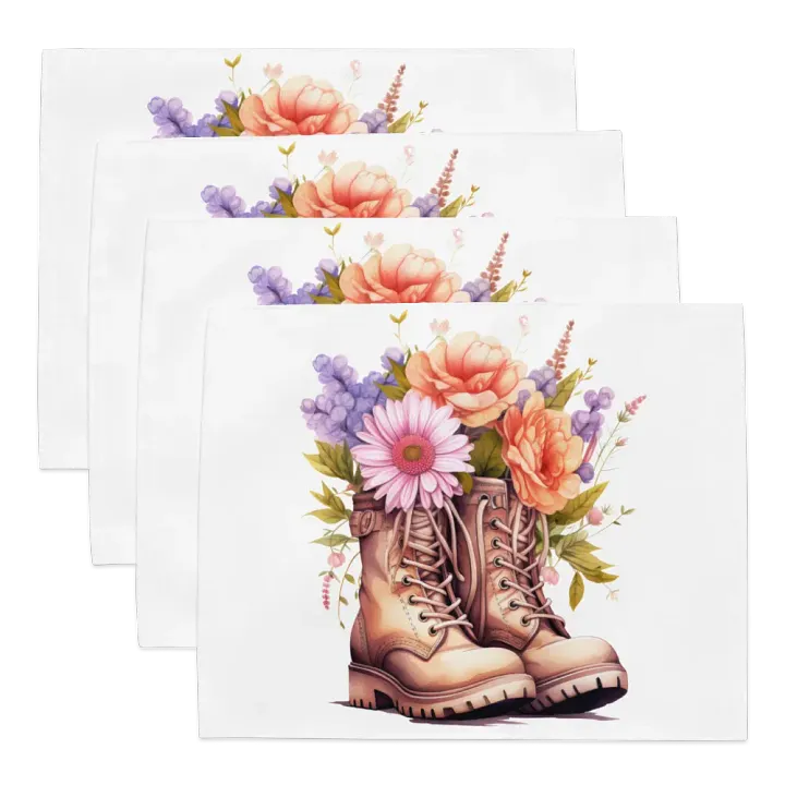 Blossom Boots Placemat Set (4) product image (1)