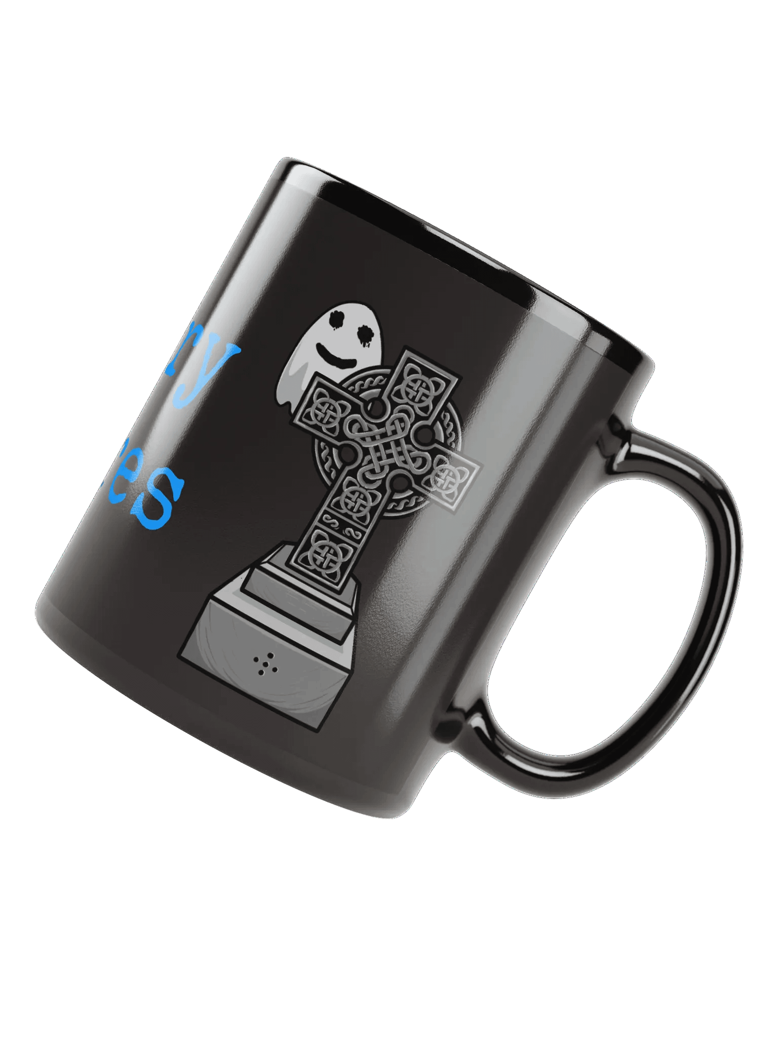 ghost behind cross 11oz/15oz mug product image (4)