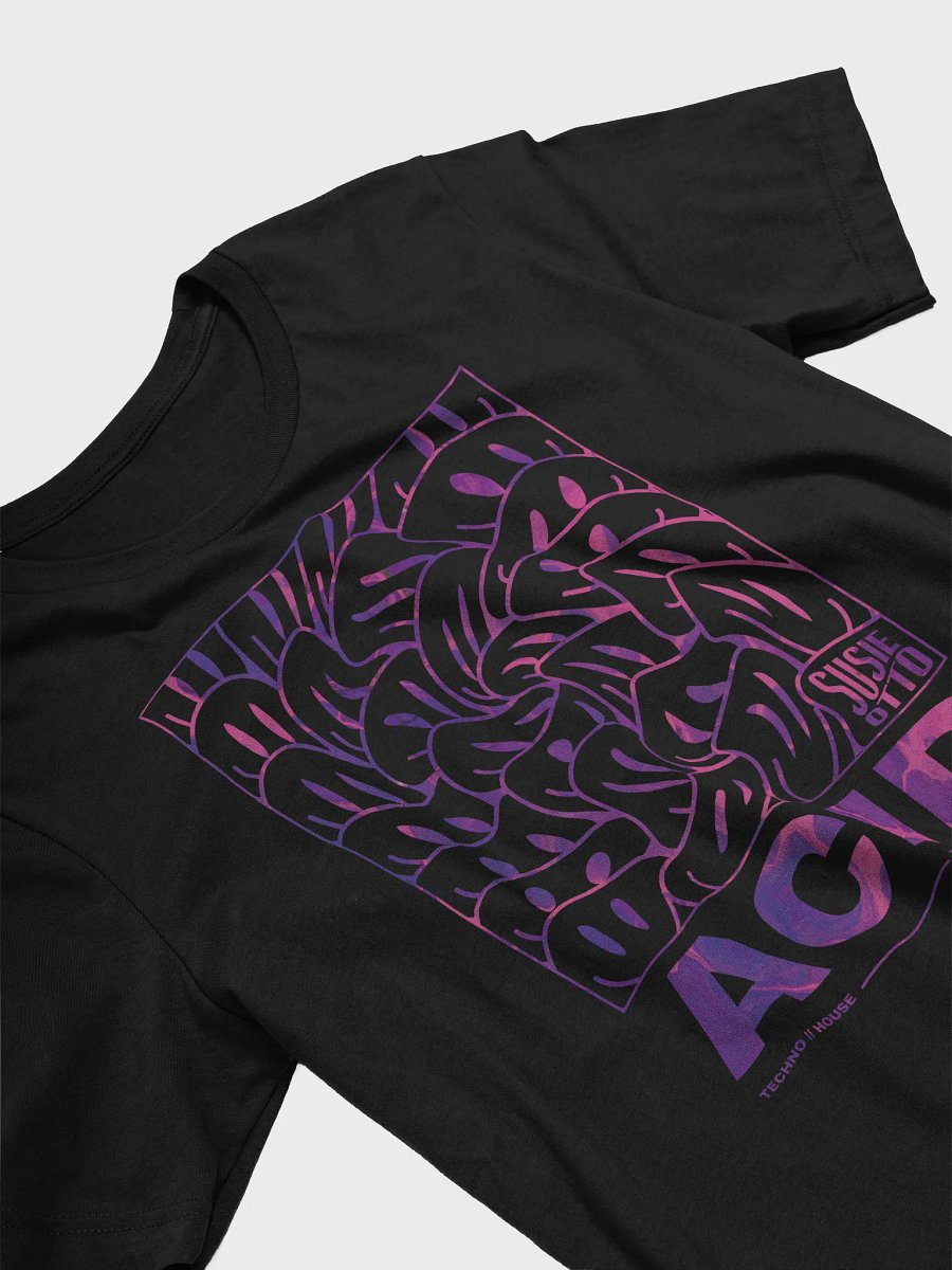 ACID Techno // House Tee Purple/Pink Print product image (12)