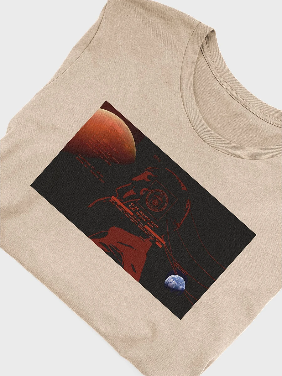 CIA Mars Exploration Document Unclassified T-Shirt product image (10)
