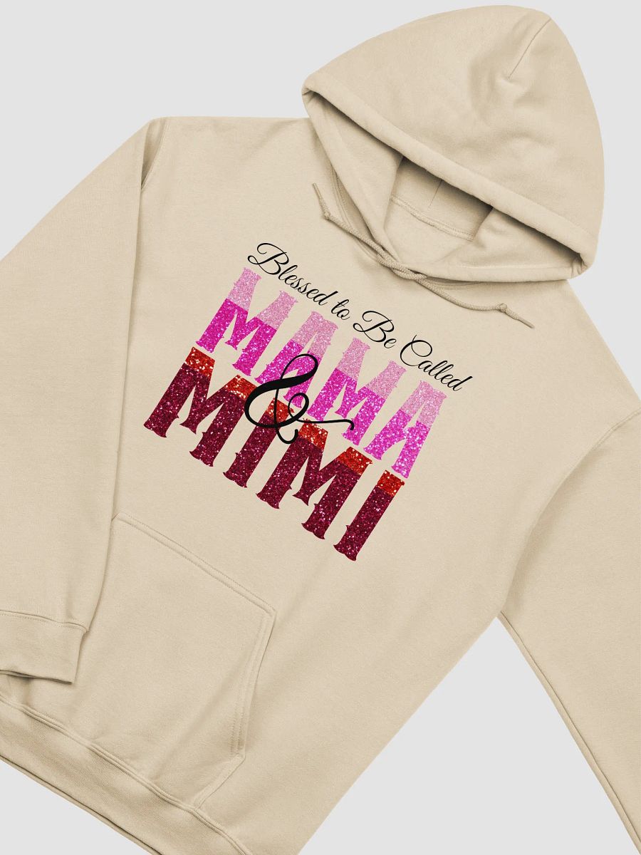 Blessed To Be Called Mama and Mimi, Mothers Gildan Classic Hoodie product image (4)