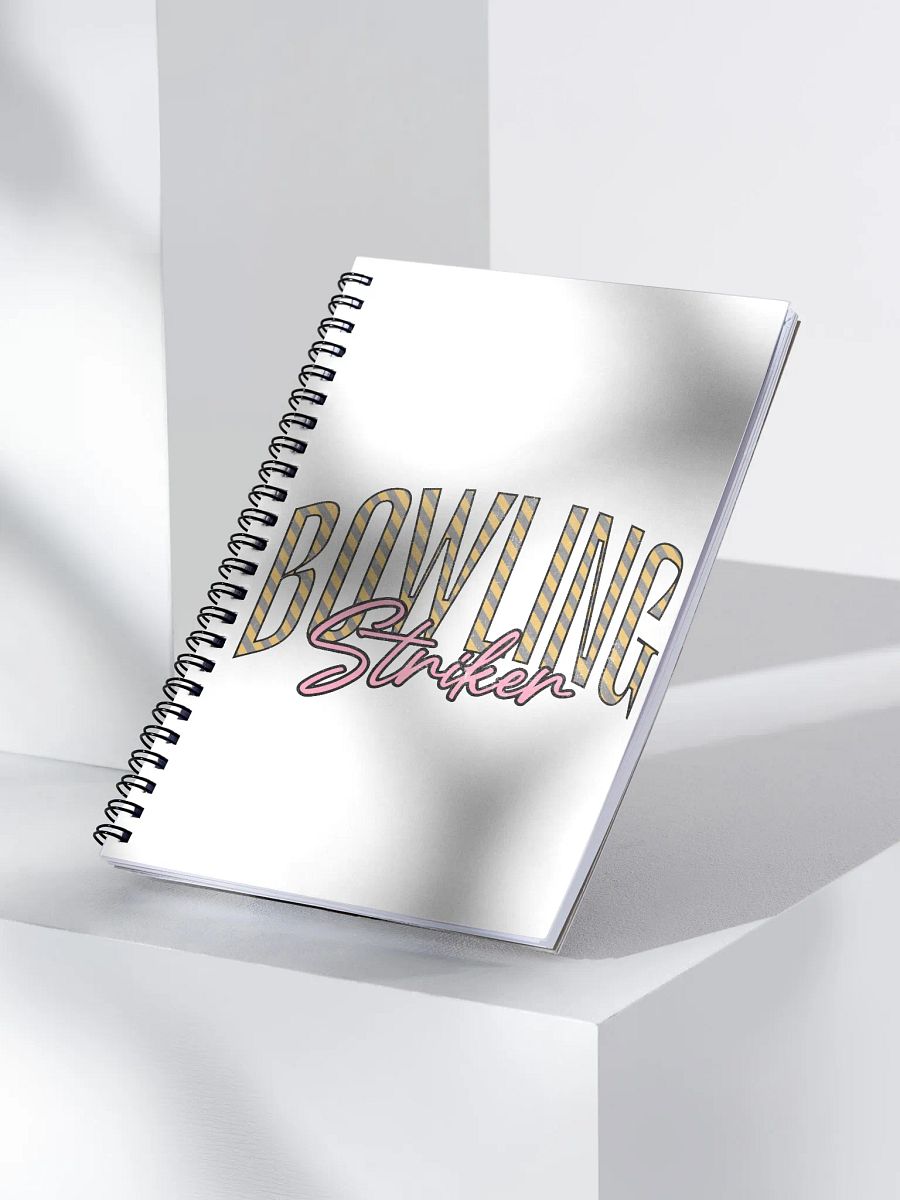 Bowling Striker Spiral Notebook product image (2)