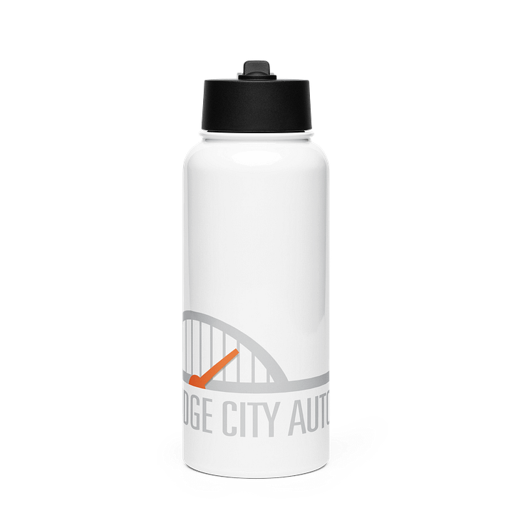 BCA Water bottle grey/orange logo product image (1)