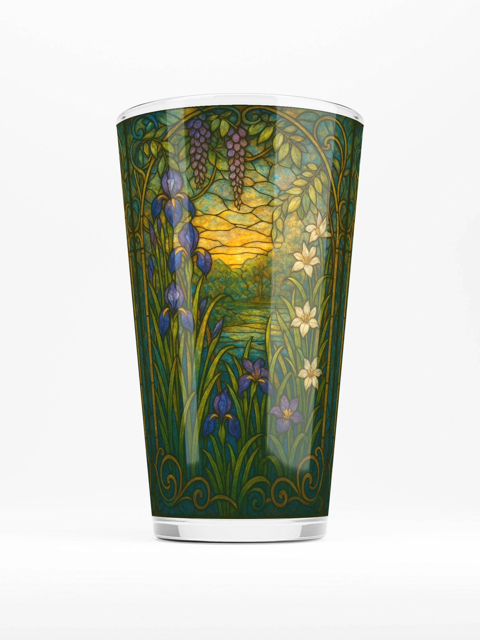Sunset Serenade Stained Glass Artwork product image (1)