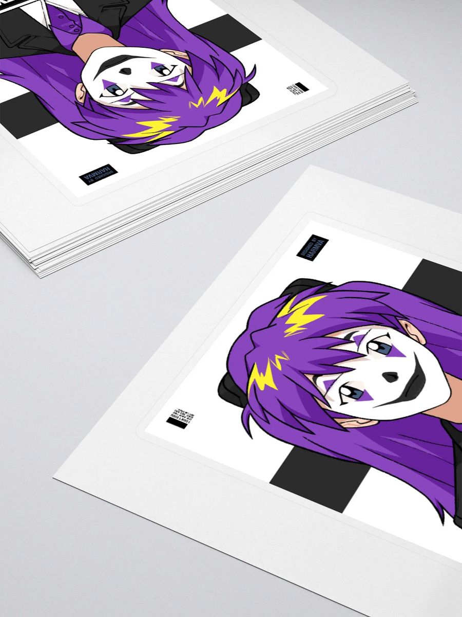 Woker Non-Binary SOCIETY Sticker with Background product image (4)