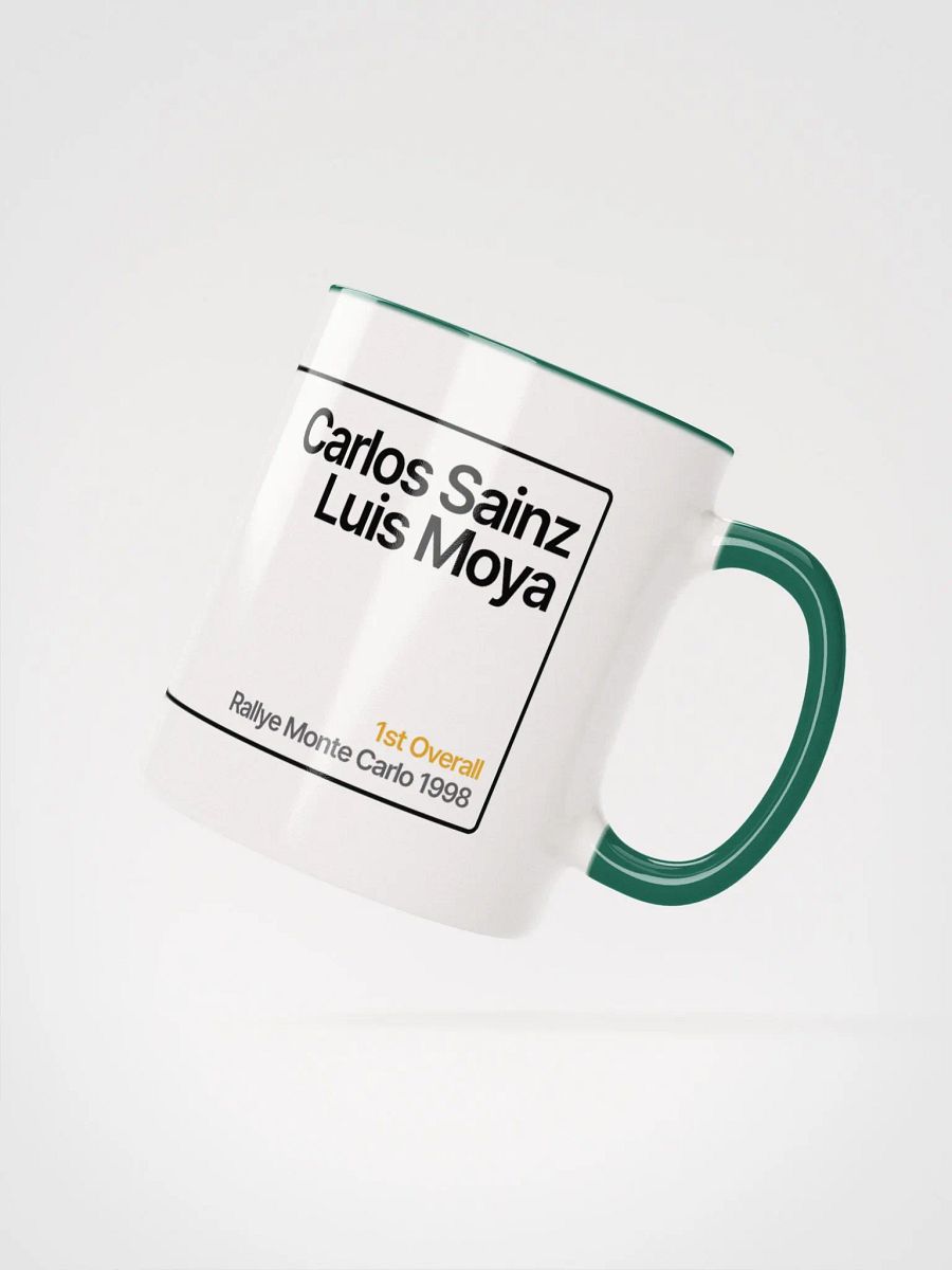 Ceramic Mug / Carlos Sainz / 1998 Rallye Monte-Carlo Number 5 product image (3)