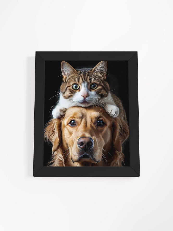 Paws and Reflect Framed Poster product image (2)
