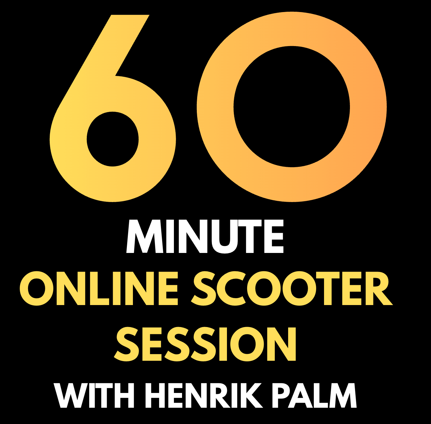 60 Minute Online Scooter Session with Henrik Palm product image (1)