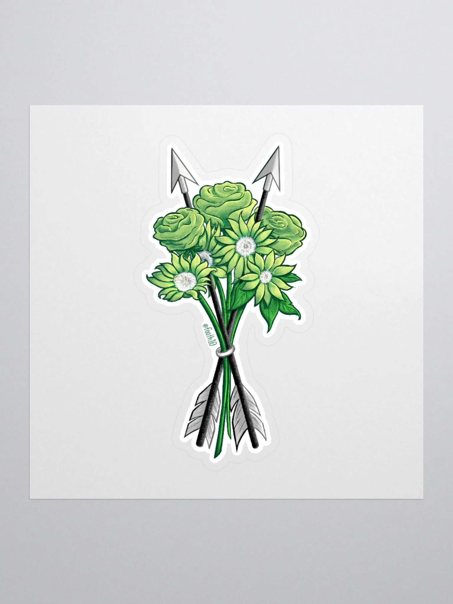 Subtle Aromantic Pride product image (1)