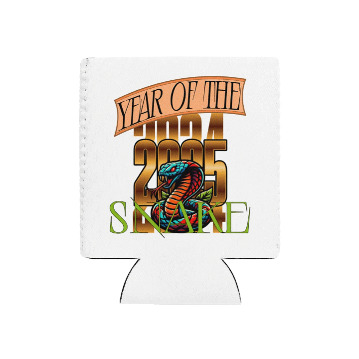 Year Of The Snake 2025 Vibrant Coozie product image (1)