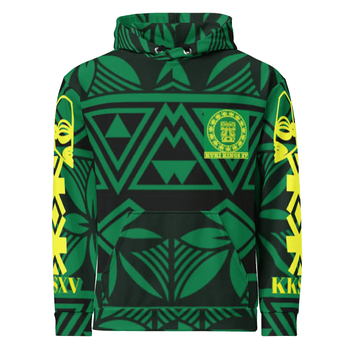Geometric TATAU TIARE & TIKI Unisex Hoodie product image (1)