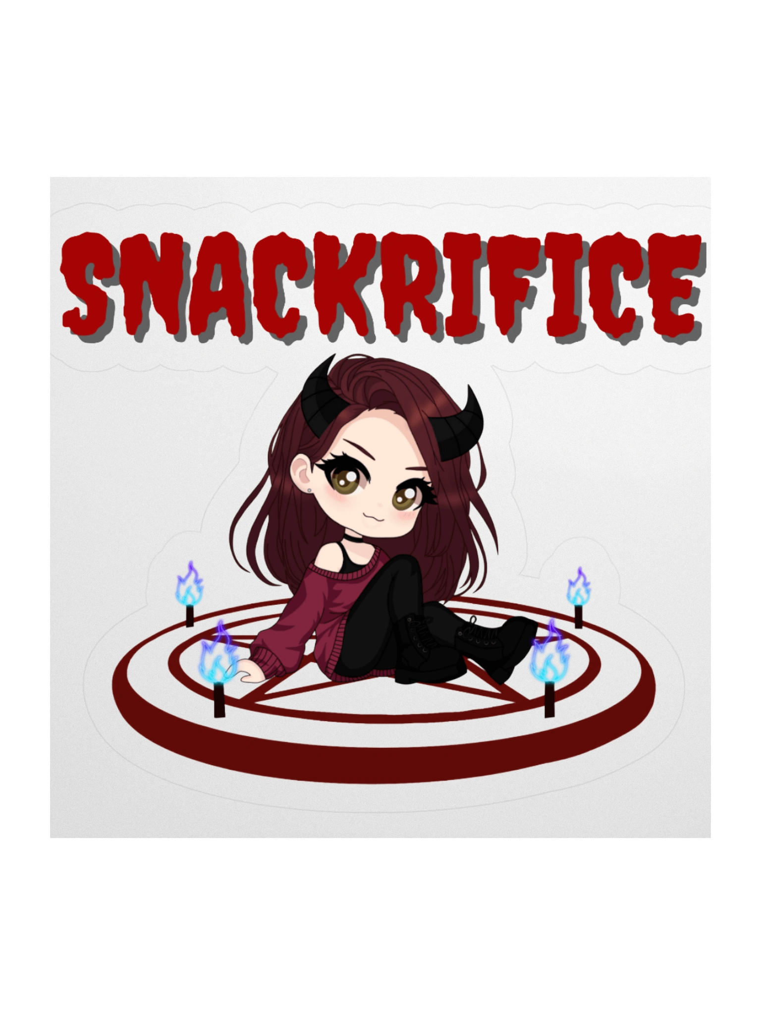 Snackrifice Chibi Kiss Cut Stickers product image (3)
