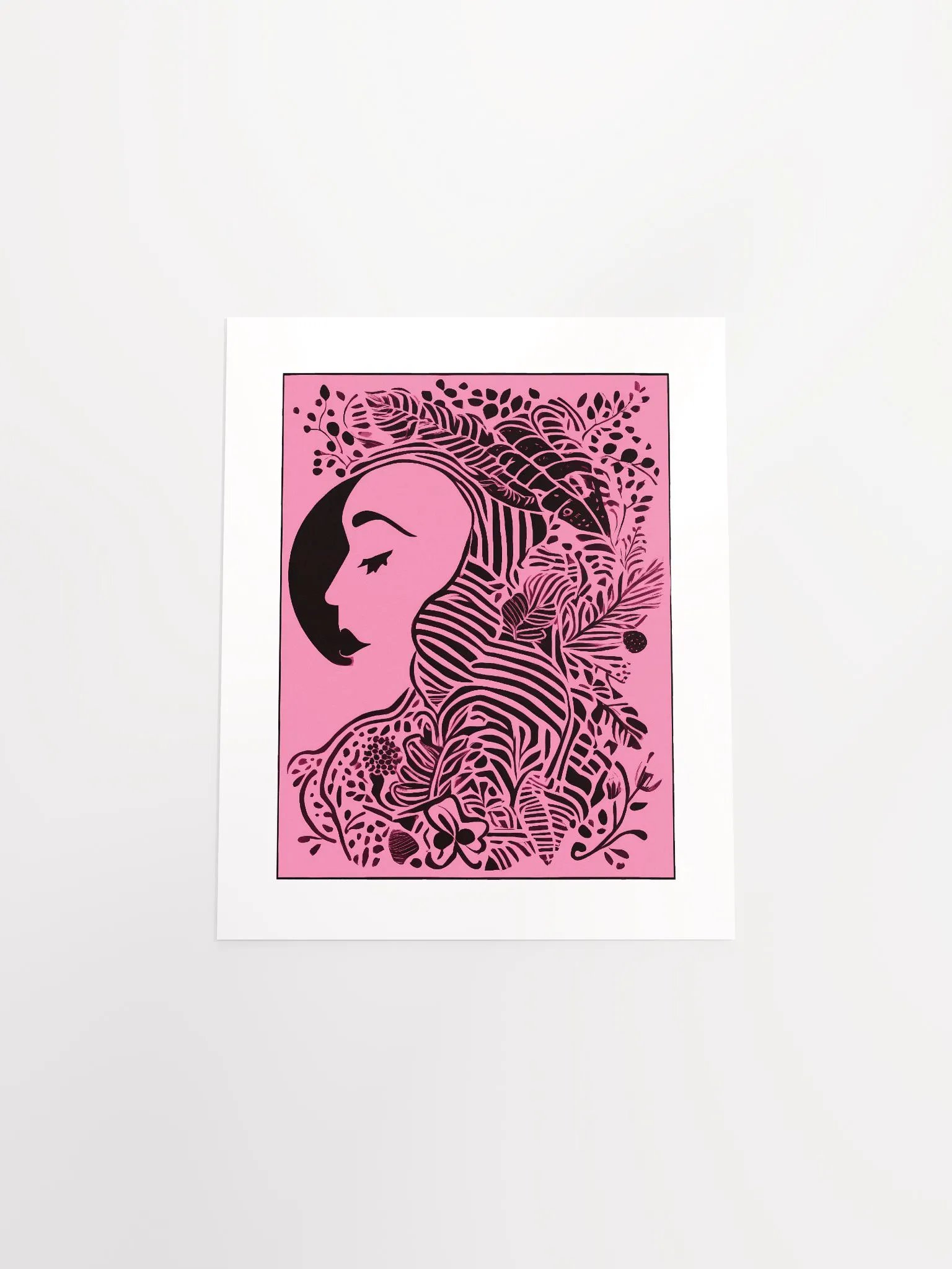 Pretty And Pink In Profile - Print product image (4)