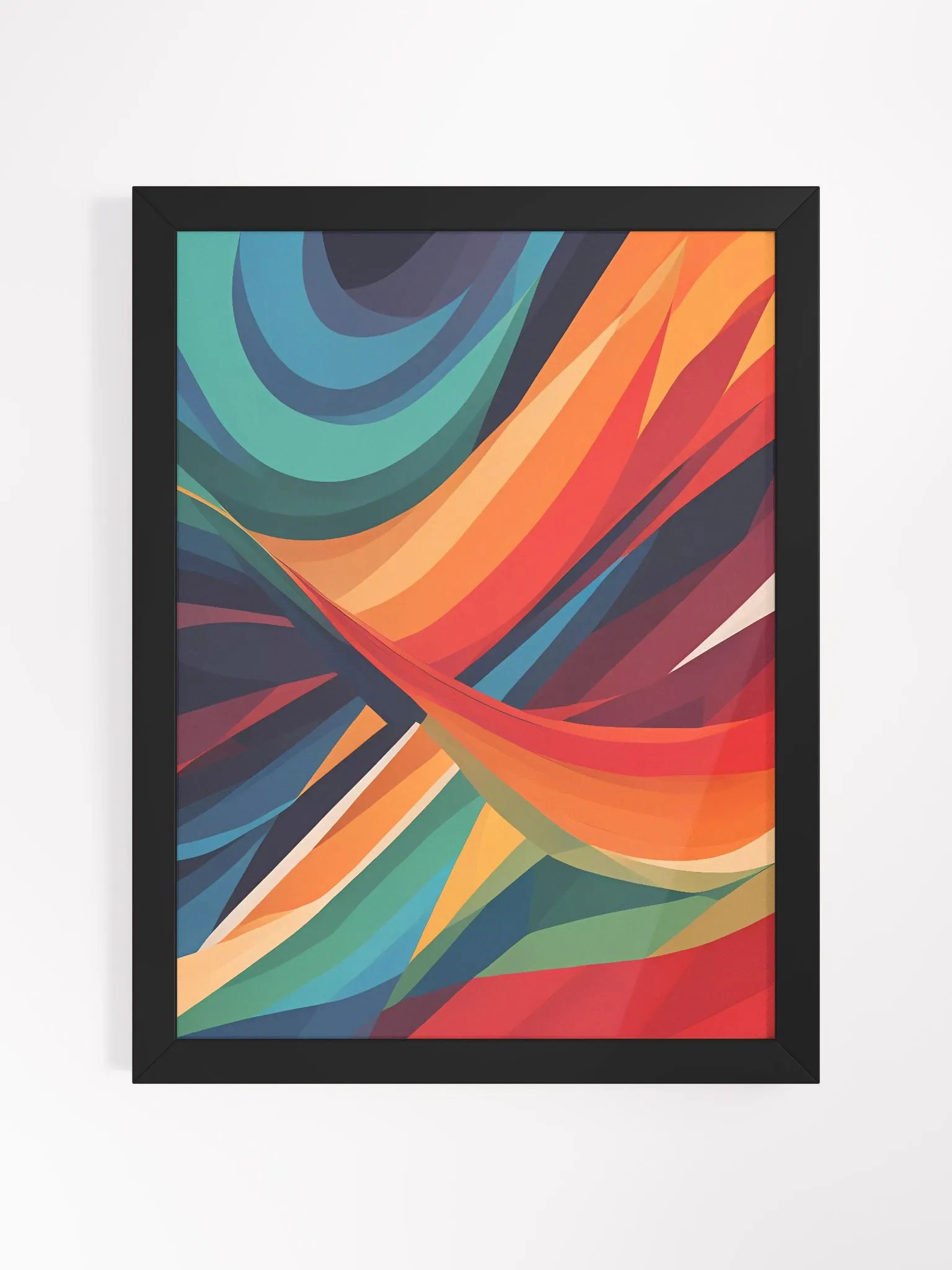 Fluidity in Hues-Prideful Wall Art-Colorful Wall Art Piece-LGBTQIA+ Decor product image (1)