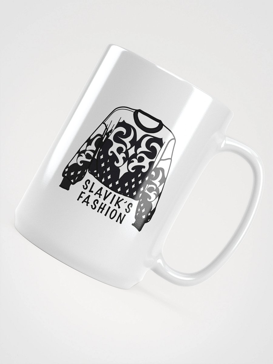 Slavik’s Fashion Sweater White Mug product image (4)