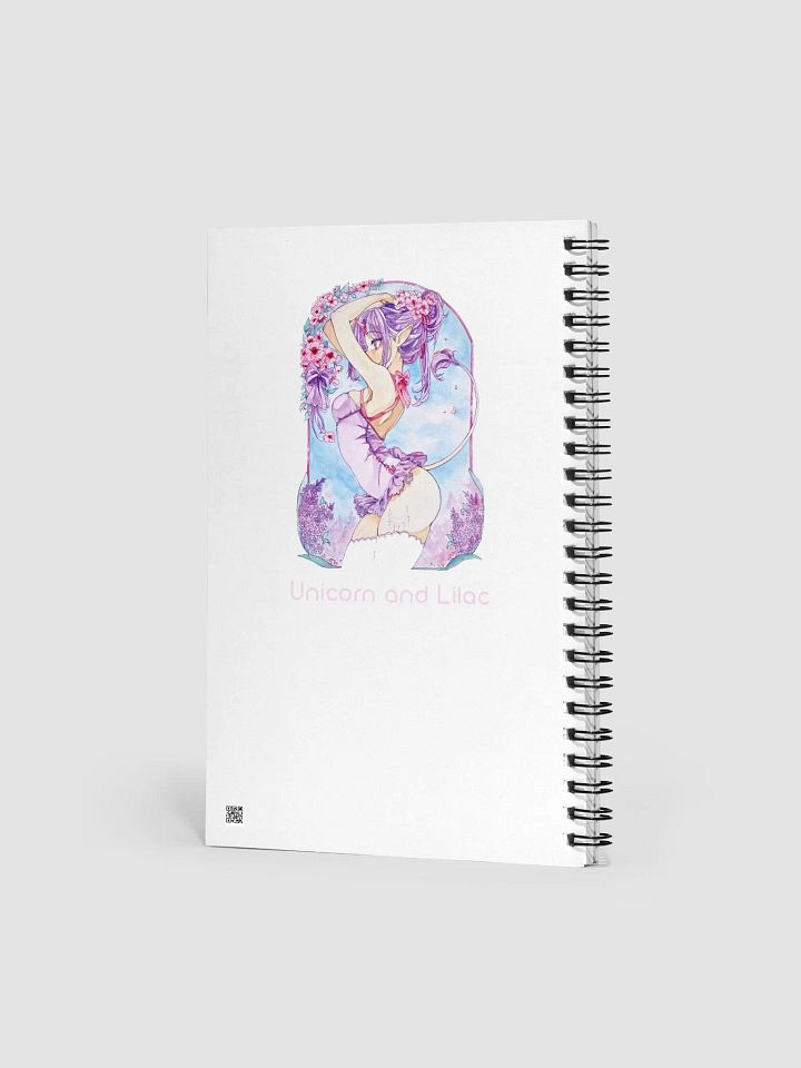 Unicorn and Lilac Notebook product image (2)