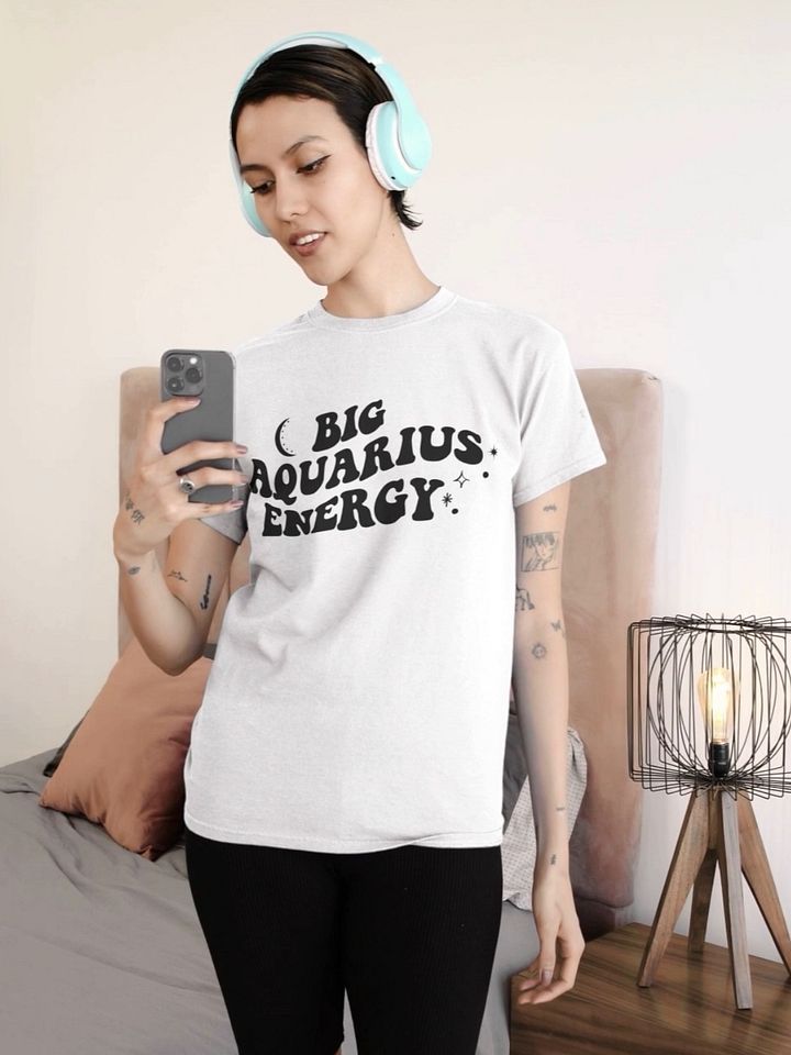 Big Aquarius Energy T-Shirt product image (1)