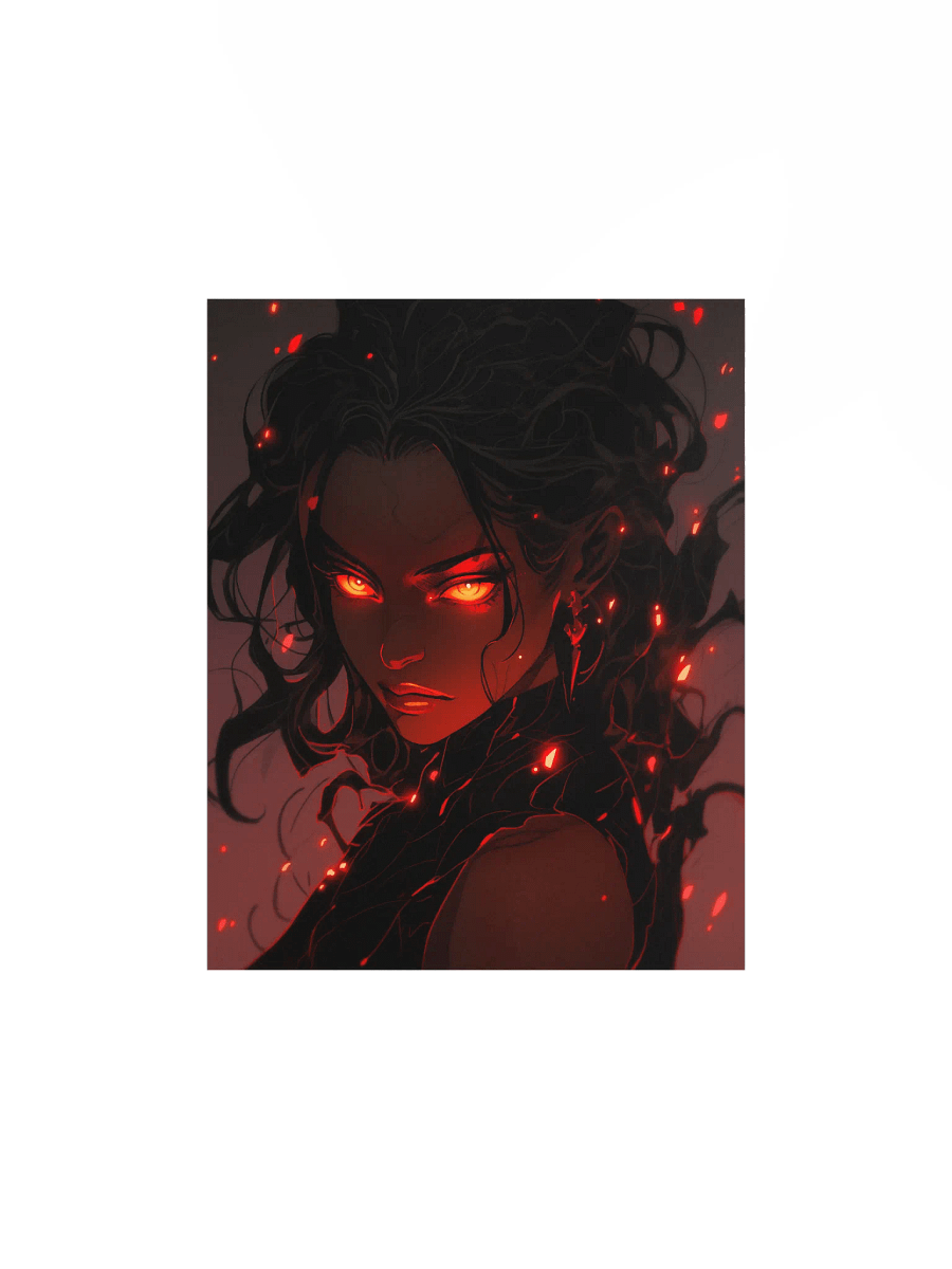 Inferno Gaze Matte Poster product image (5)