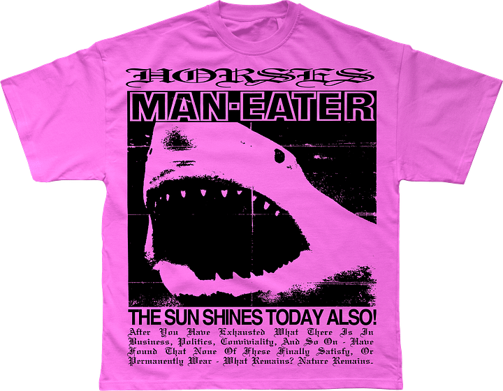 Shark Shirt (Pink) product image (1)