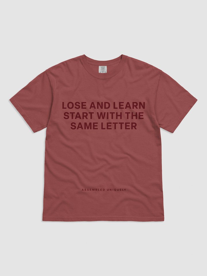 Lose and Learn (Maroon Letters) product image (12)