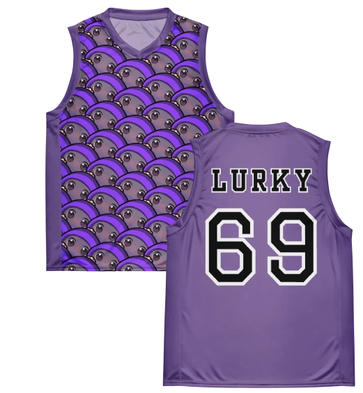 eabLURK Unisex Basketball Jersey product image (1)