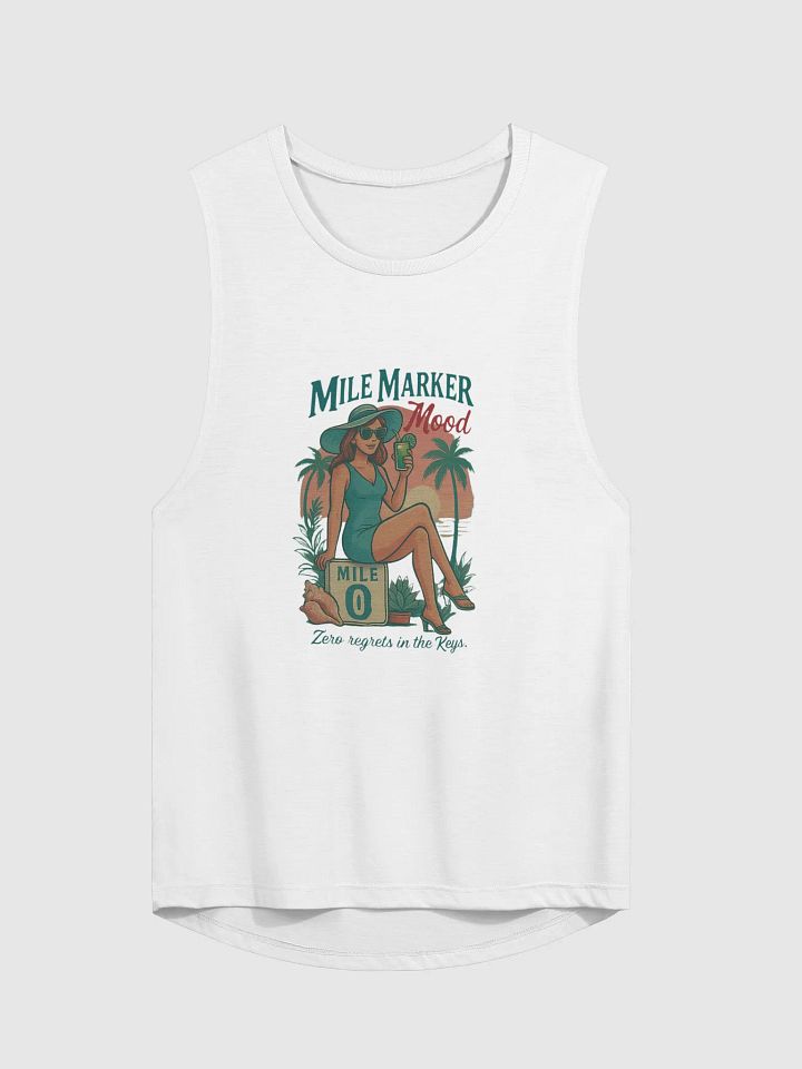 Key West Mile Marker Mood Ladies Ultra-Soft Tank Top product image (2)