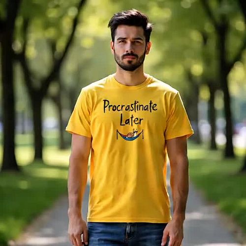 Chillaxing Snail 'Procrastinate Later' Tee