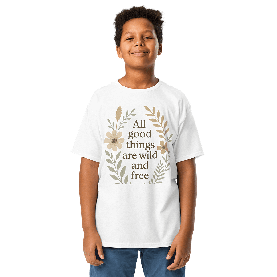 all good things are wild and free t-shirt product image (42)