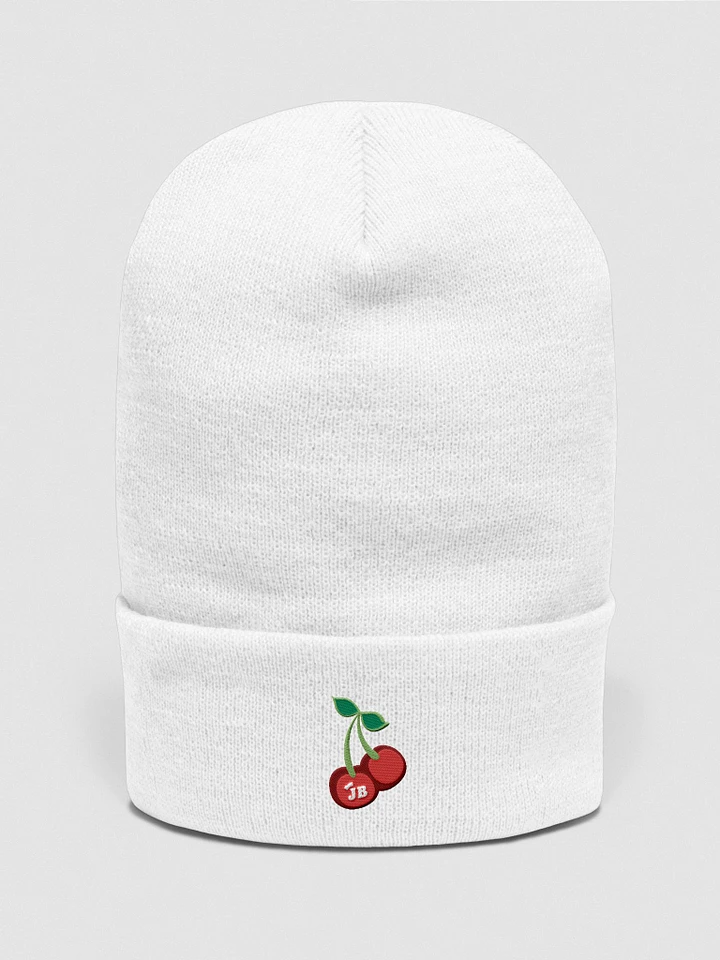 Cherry Beanie - White product image (1)