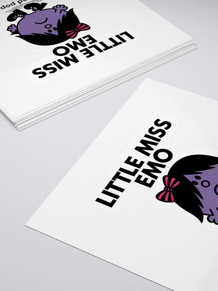 Little Miss Emo Sticker product image (10)