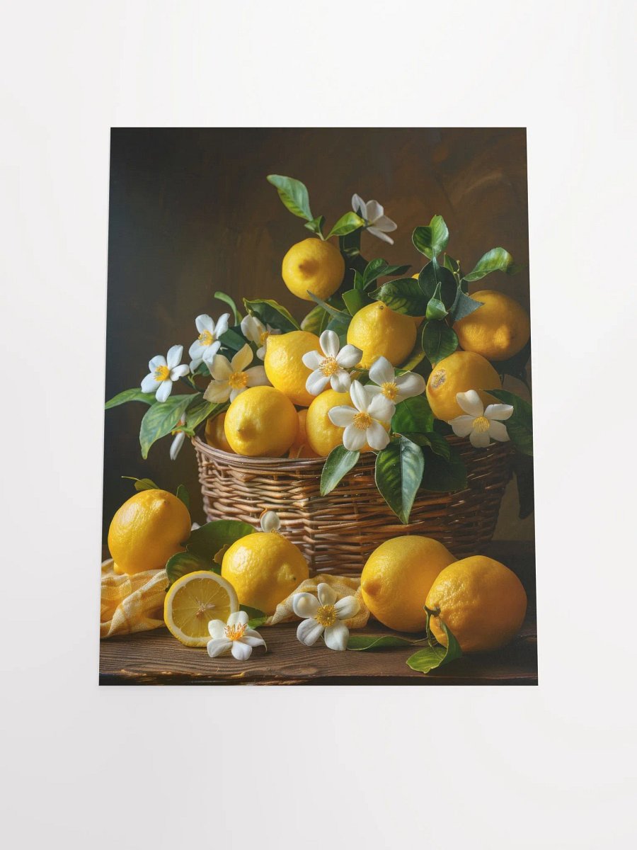 Lemons in a Basket Poster product image (6)