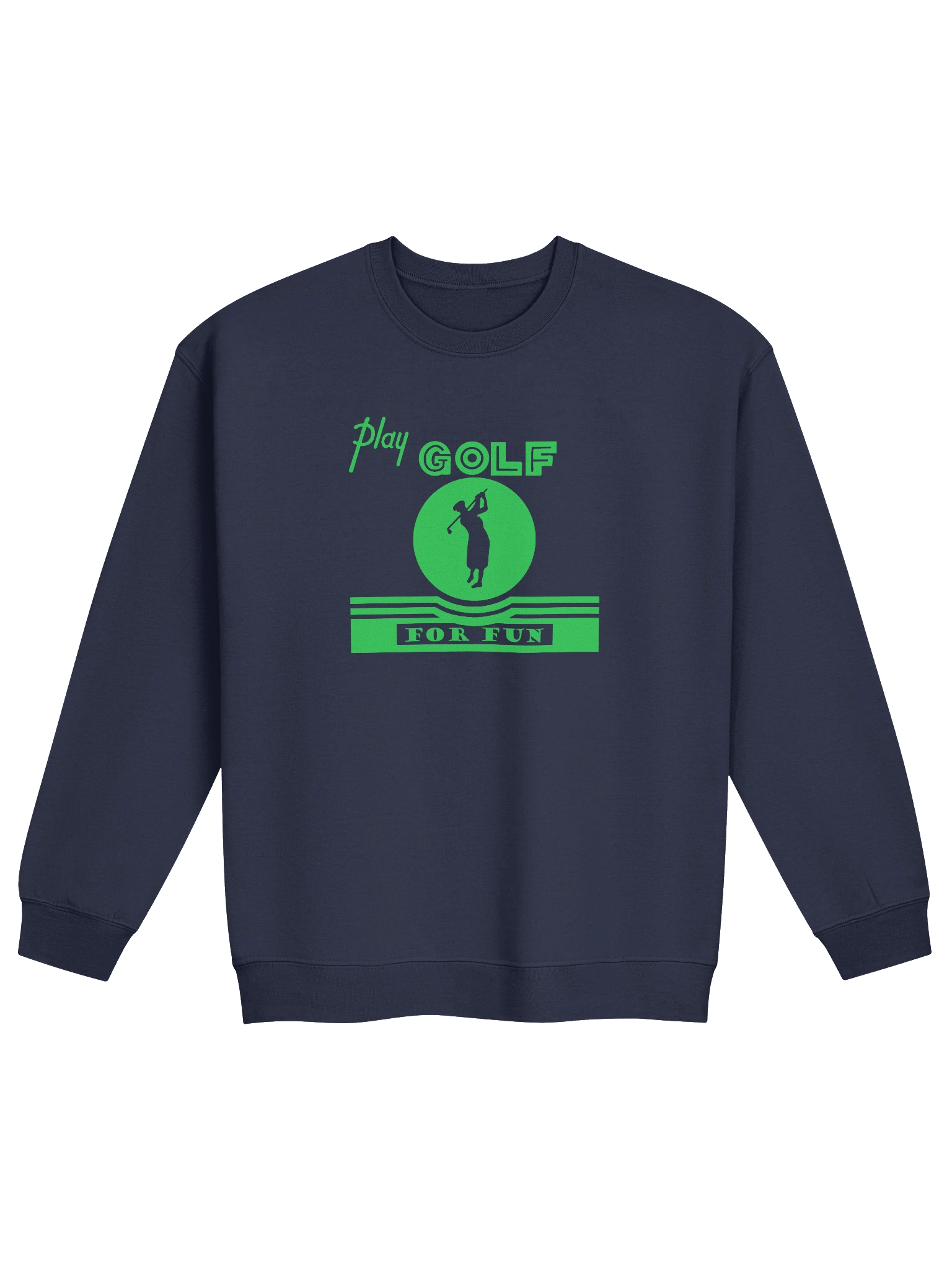 'Golf for Fun' Sweatshirt — Dark product image (1)