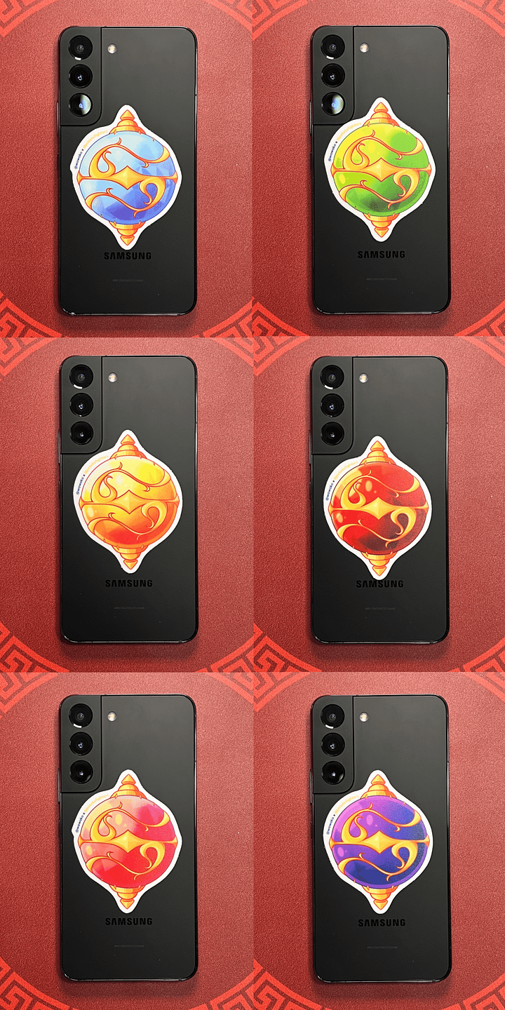 WoWoKo x Potato Fighters - Pal Spheres - Stickers product image (2)