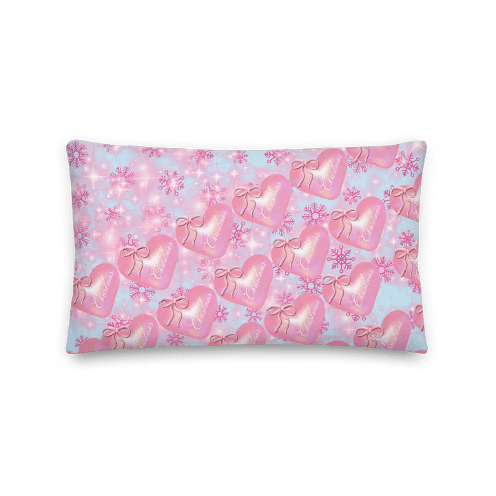 Festive Hearts All-Over Print Pillow for ladies moms girls product image (2)