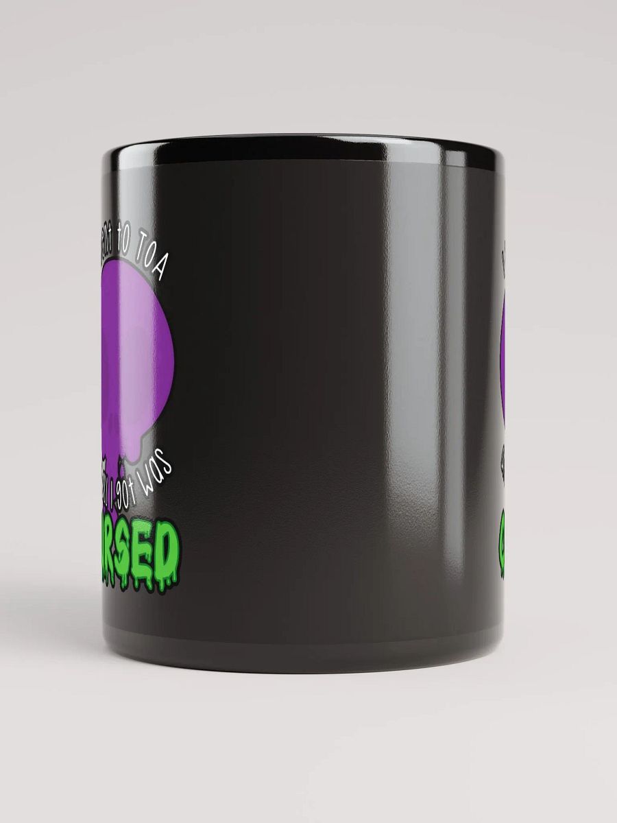 All I Got Was Cursed - Demon Hunter - Black Glossy Mug product image (5)