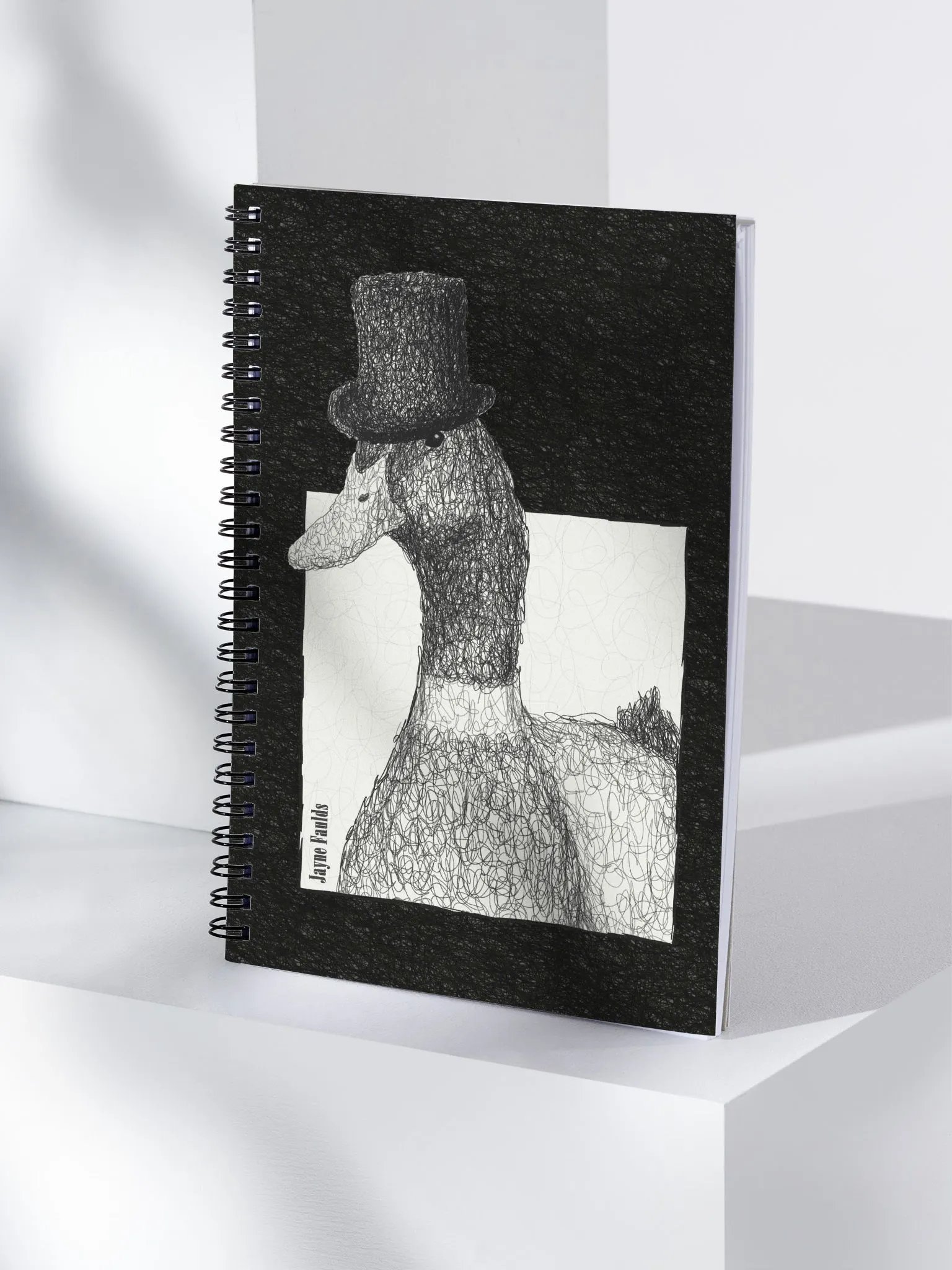 Feathered Gentleman Notebook product image (4)