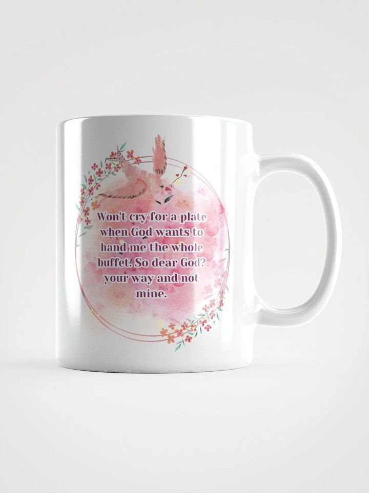 God wants to hand me the whole buffet mug product image (1)