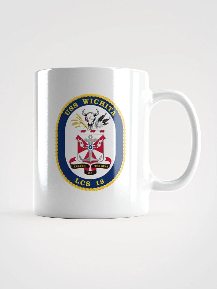 USS Wichita LCS 13 White Coffee Cup product image (1)