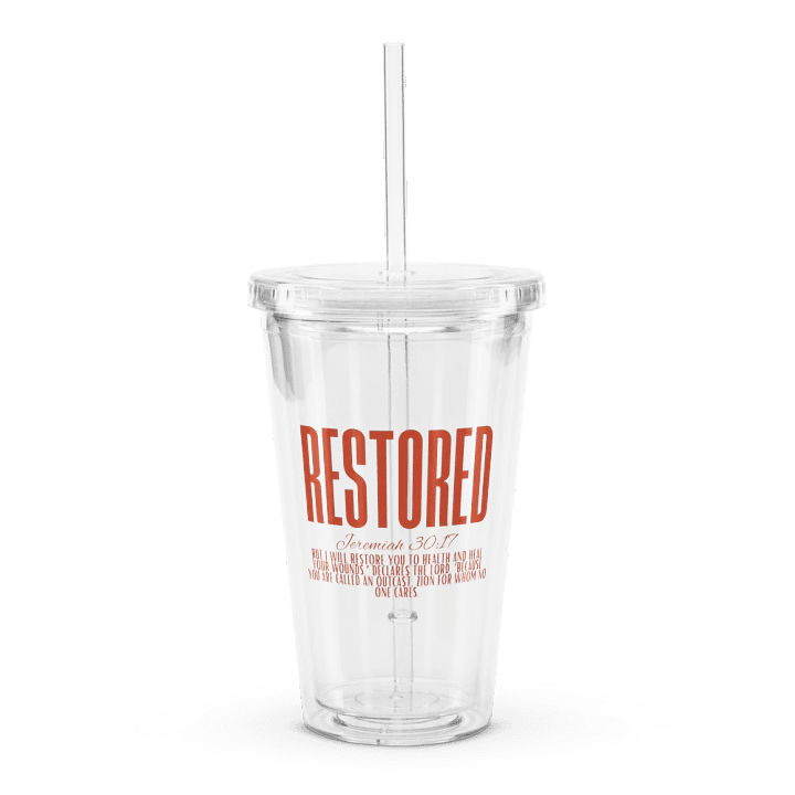 RESTORED- Jeremiah 30:17 Tumbler product image (1)