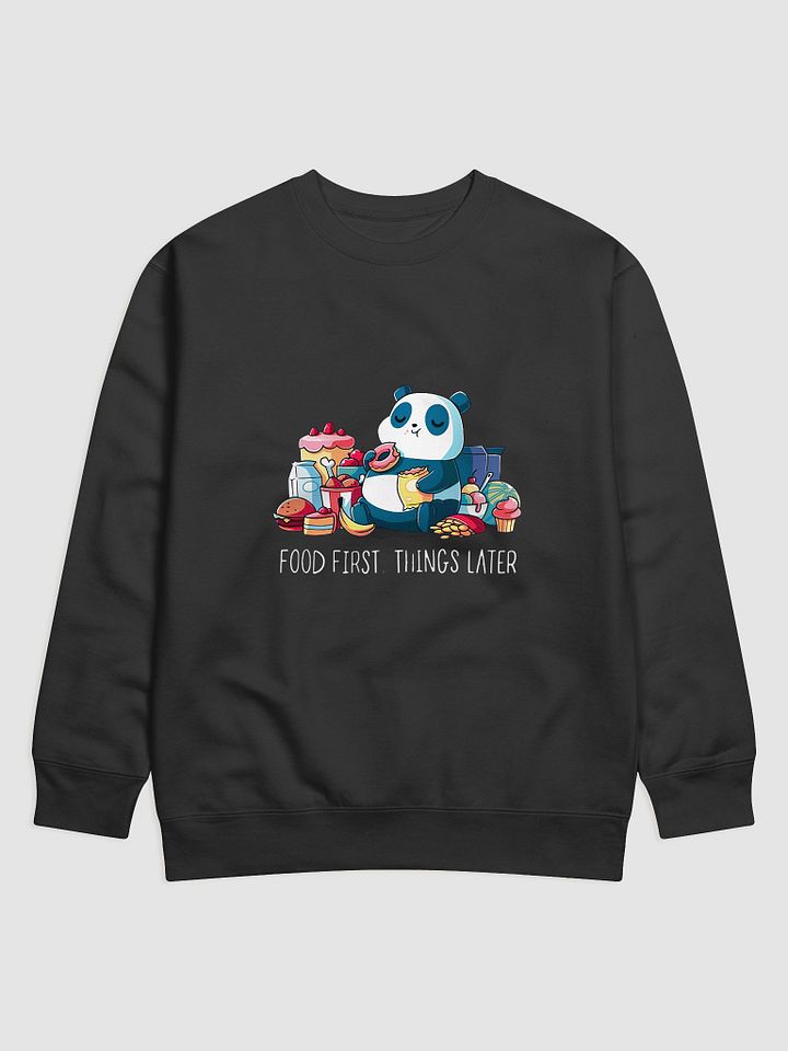 Snack Attack Panda Premium Sweatshirt product image (1)