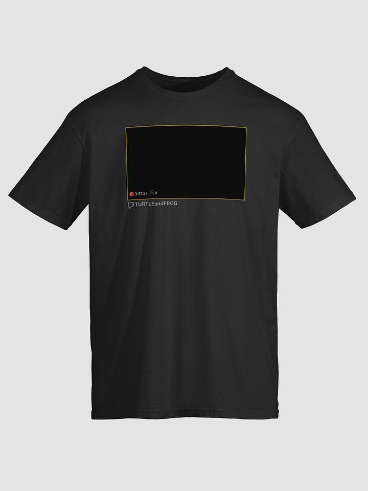 Black Screen Stream TShirt product image (1)