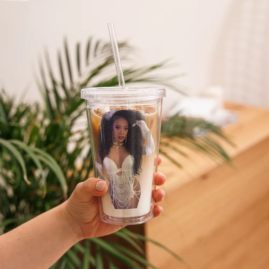 Pearl in Pearls Plastic Tumbler product image (10)