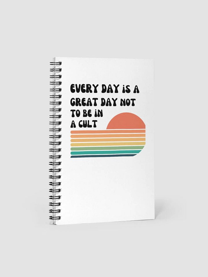 Every Day - Retro version. Notebook product image (1)
